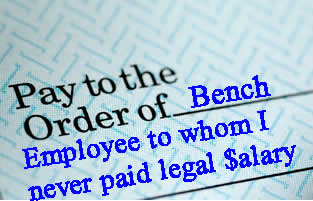 How pay checks are puchased
